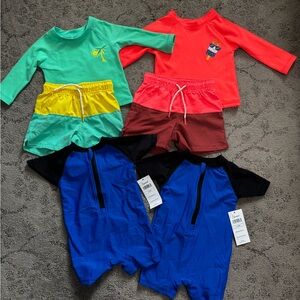 Baby swimsuits bundle
